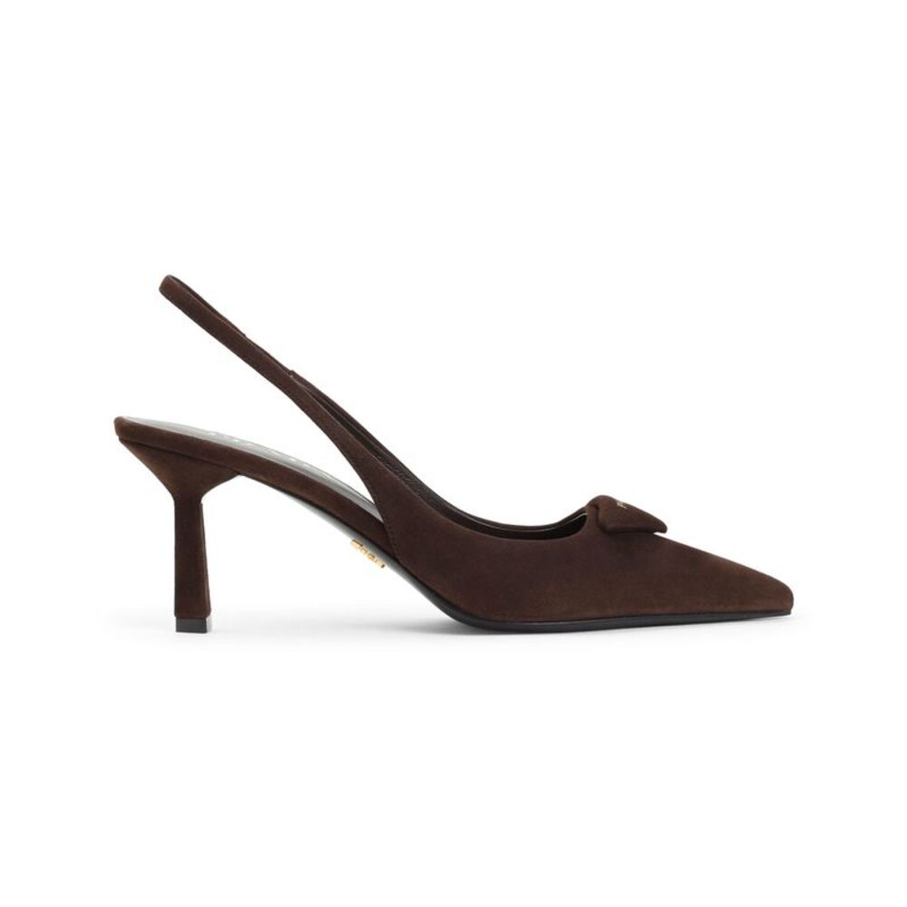 Prada Suede Leather Pumps Women